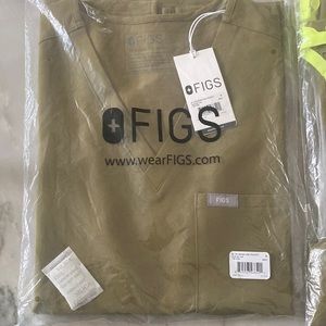 Martini green FIGS women’s small set